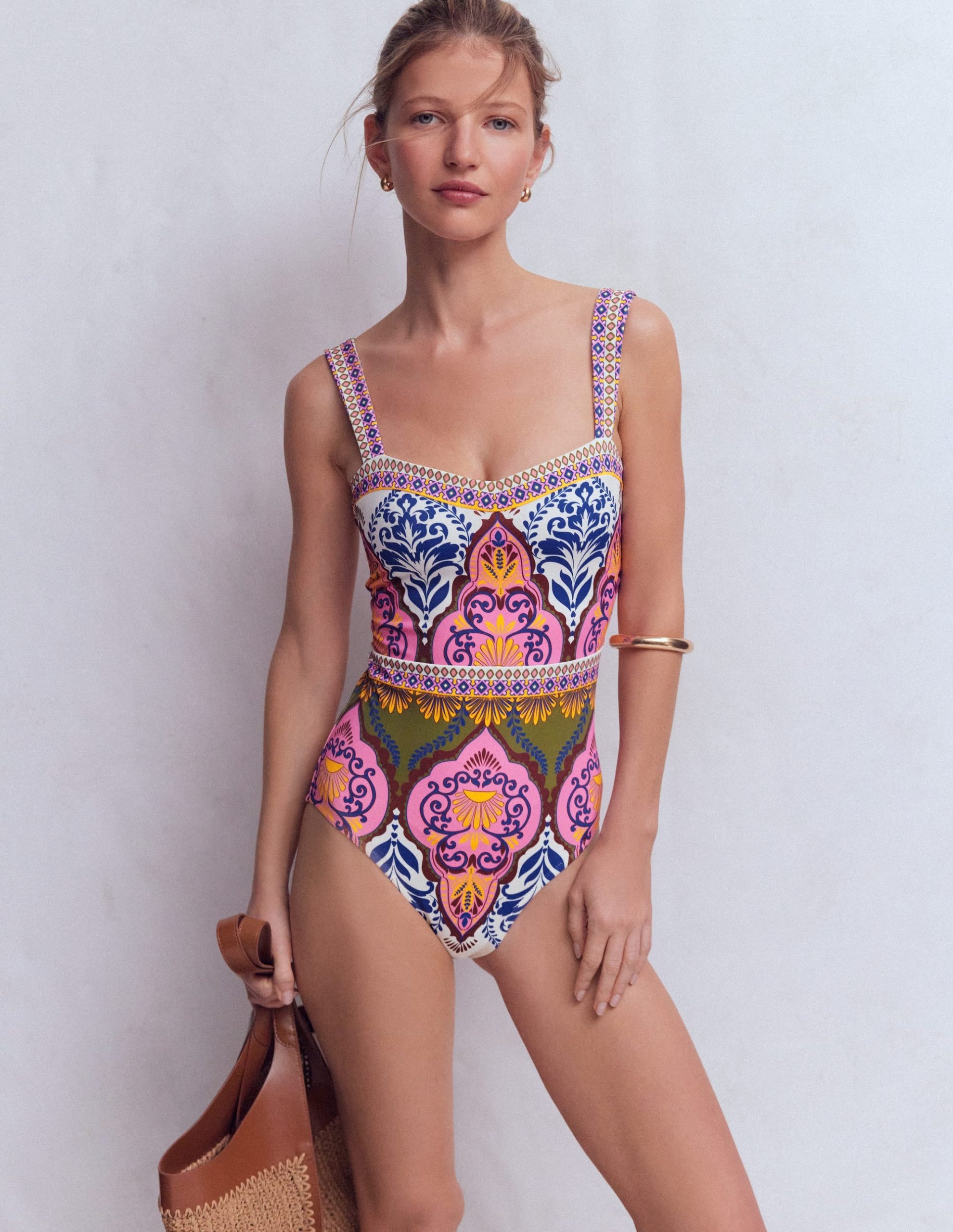 Clean Sweetheart Swimsuit-Multi. Ornamental Garden - Image 4