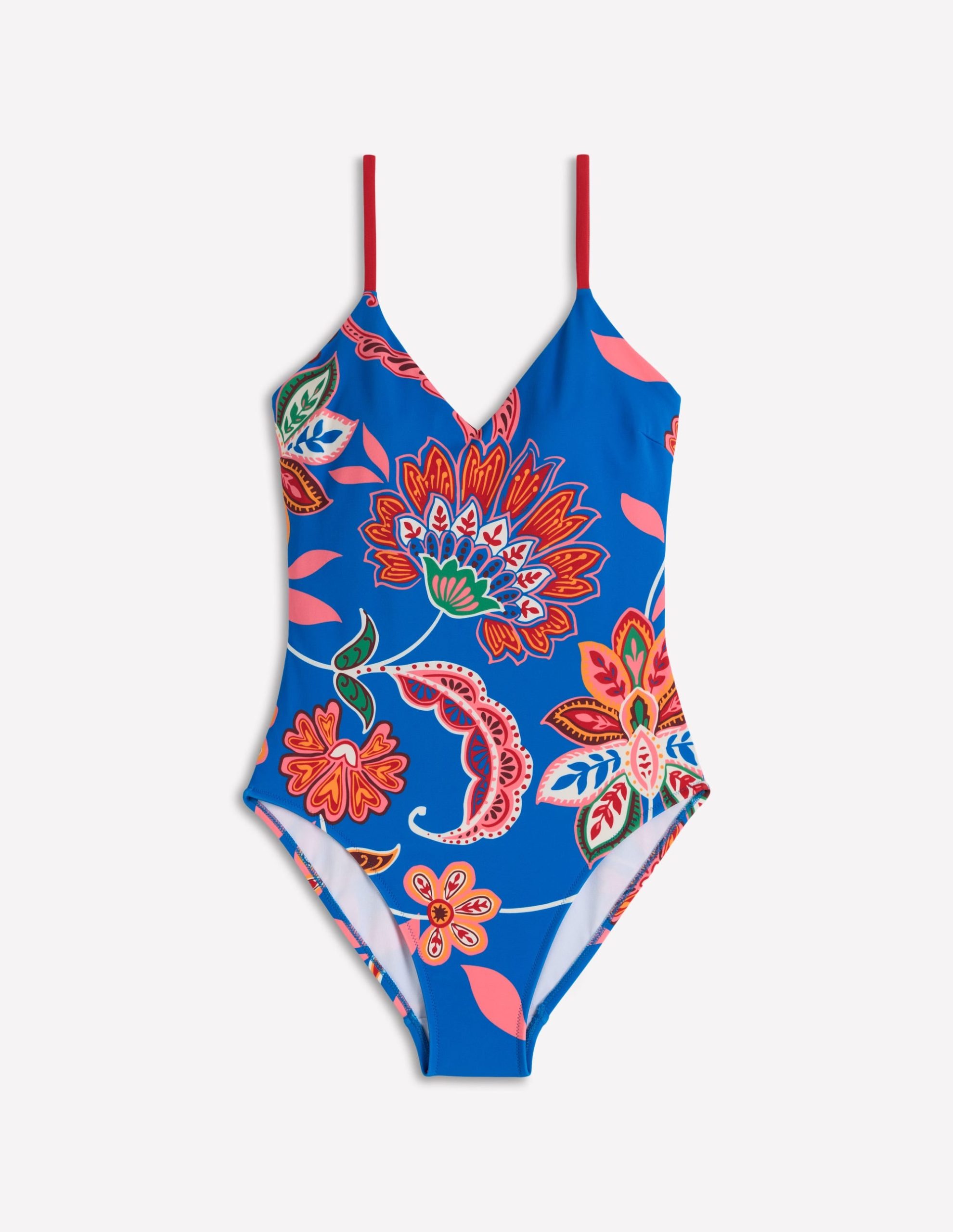 Palermo V Swimsuit-Blue. Elegant Blossom - Image 6
