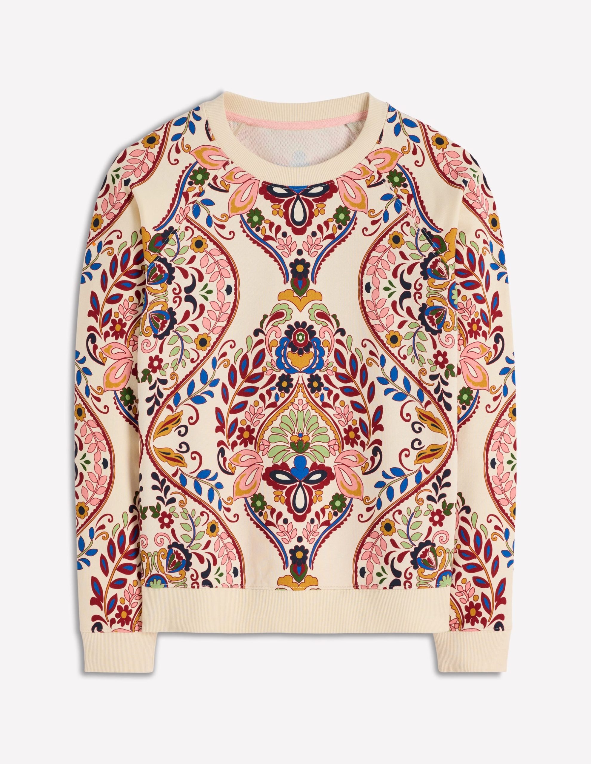 Rosa Printed Sweatshirt-Multi. Enchanted Gardenia - Image 6