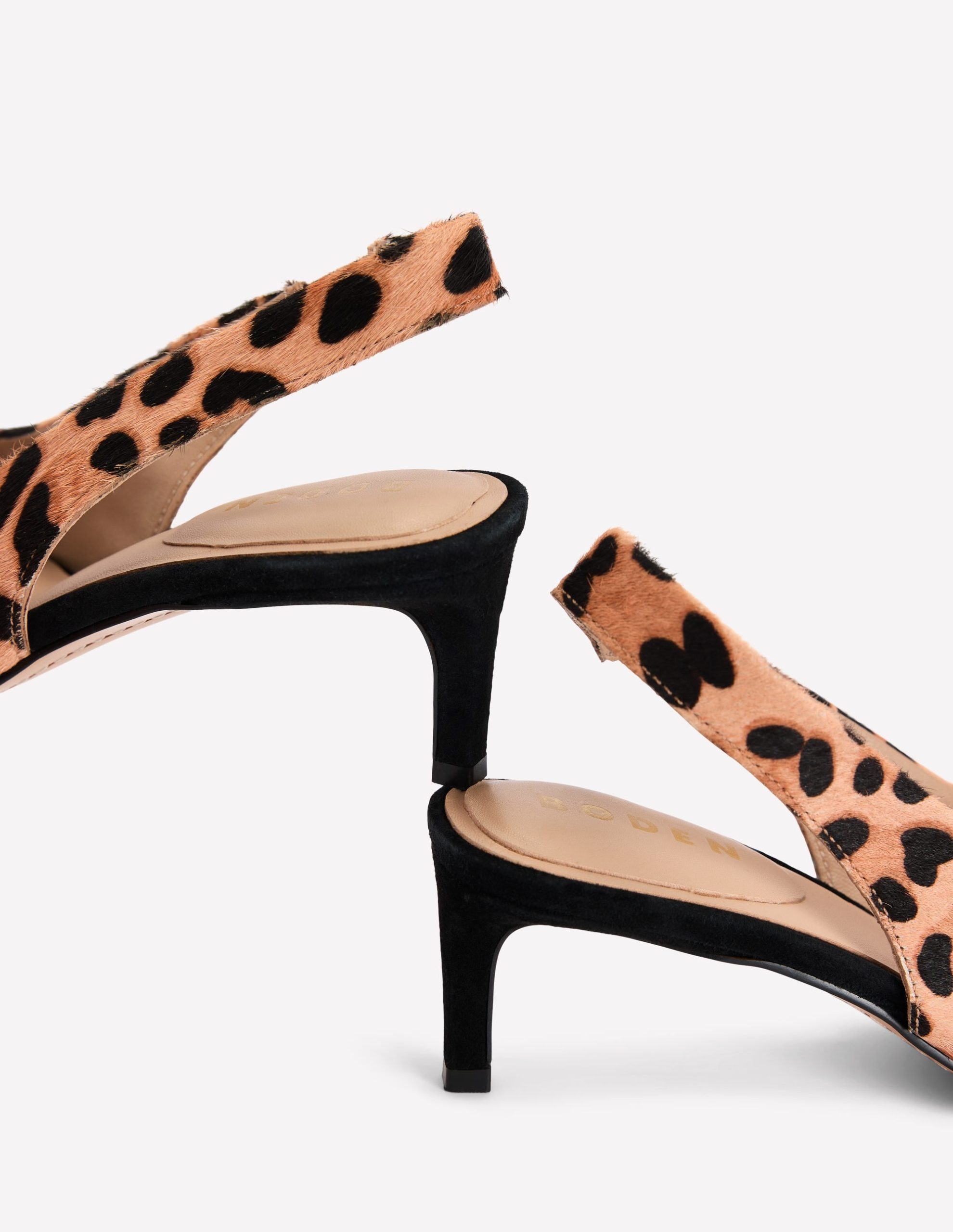 Hope Pointed Slingback Heels-Classic Leopard - Image 4