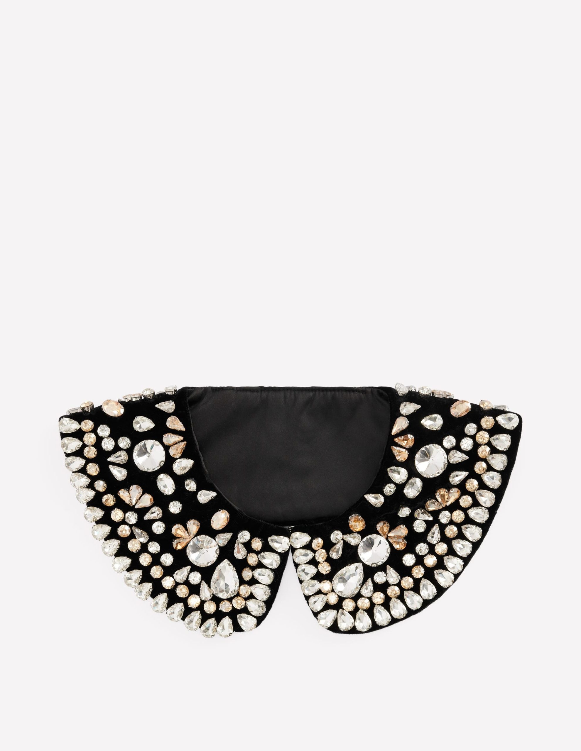 Embellished Collar-Black Sparkle - Image 2