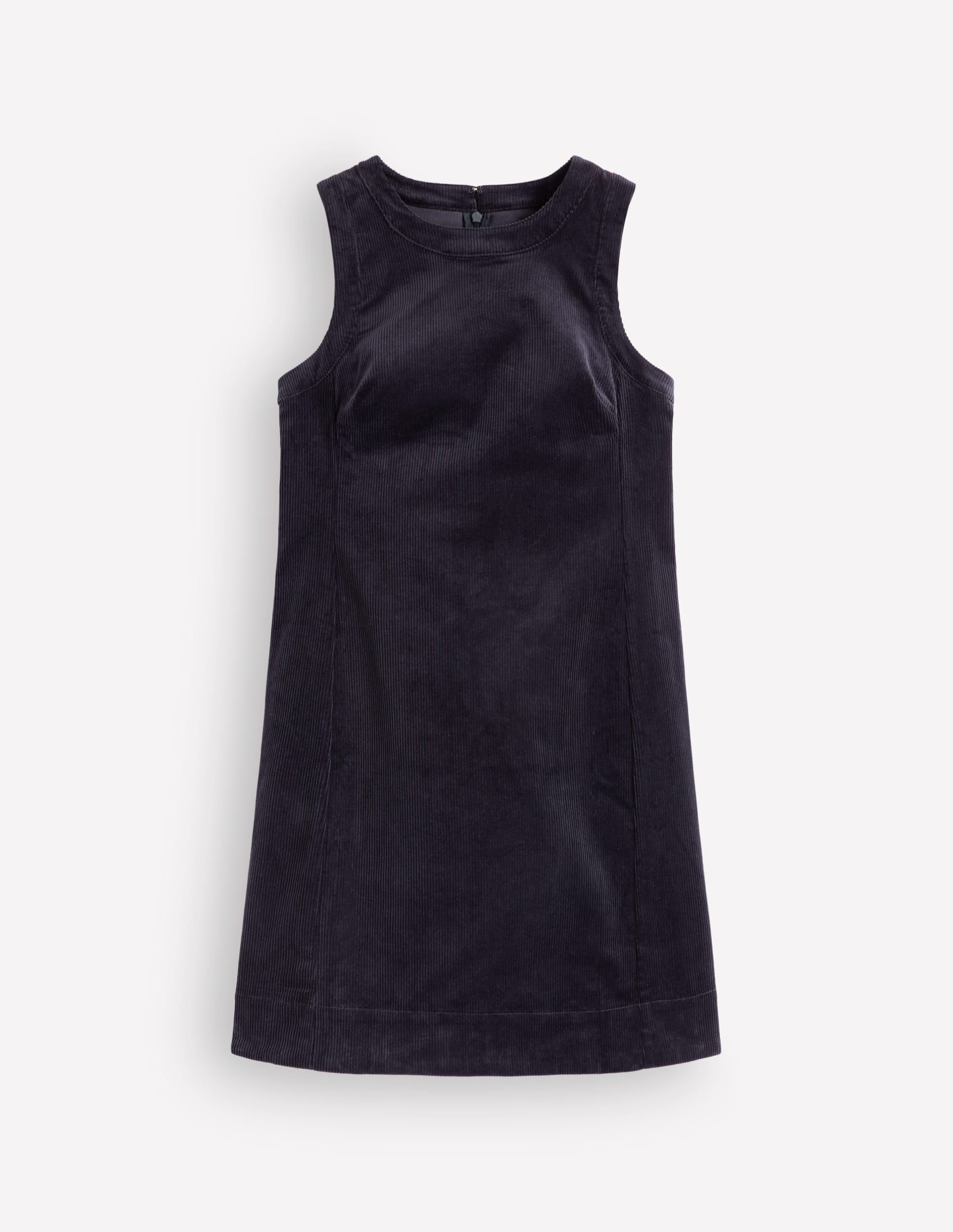 Lou Cord Shift Dress-Navy - Image 5