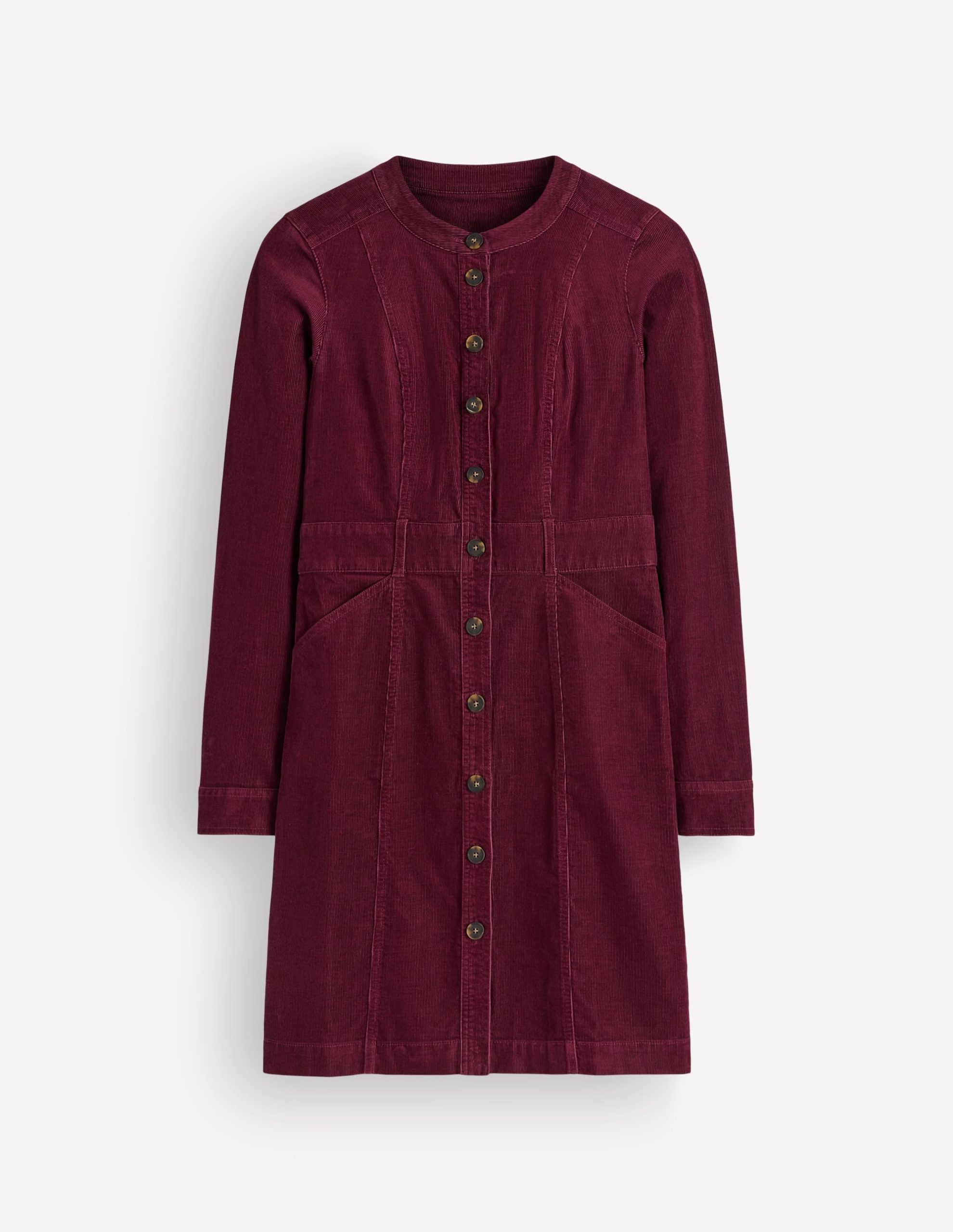 Zara Cord Short Dress-Deep Wisteria - Image 5