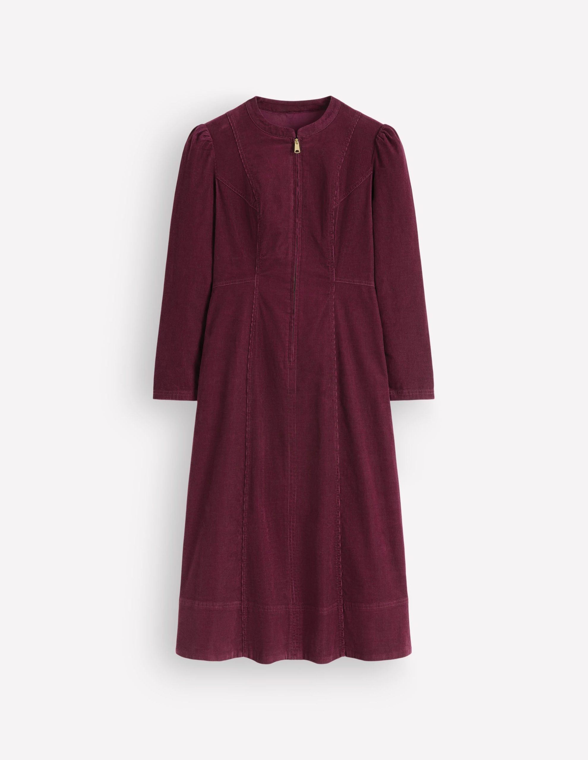 Una Cord Midi Dress-Purple Potion - Image 5