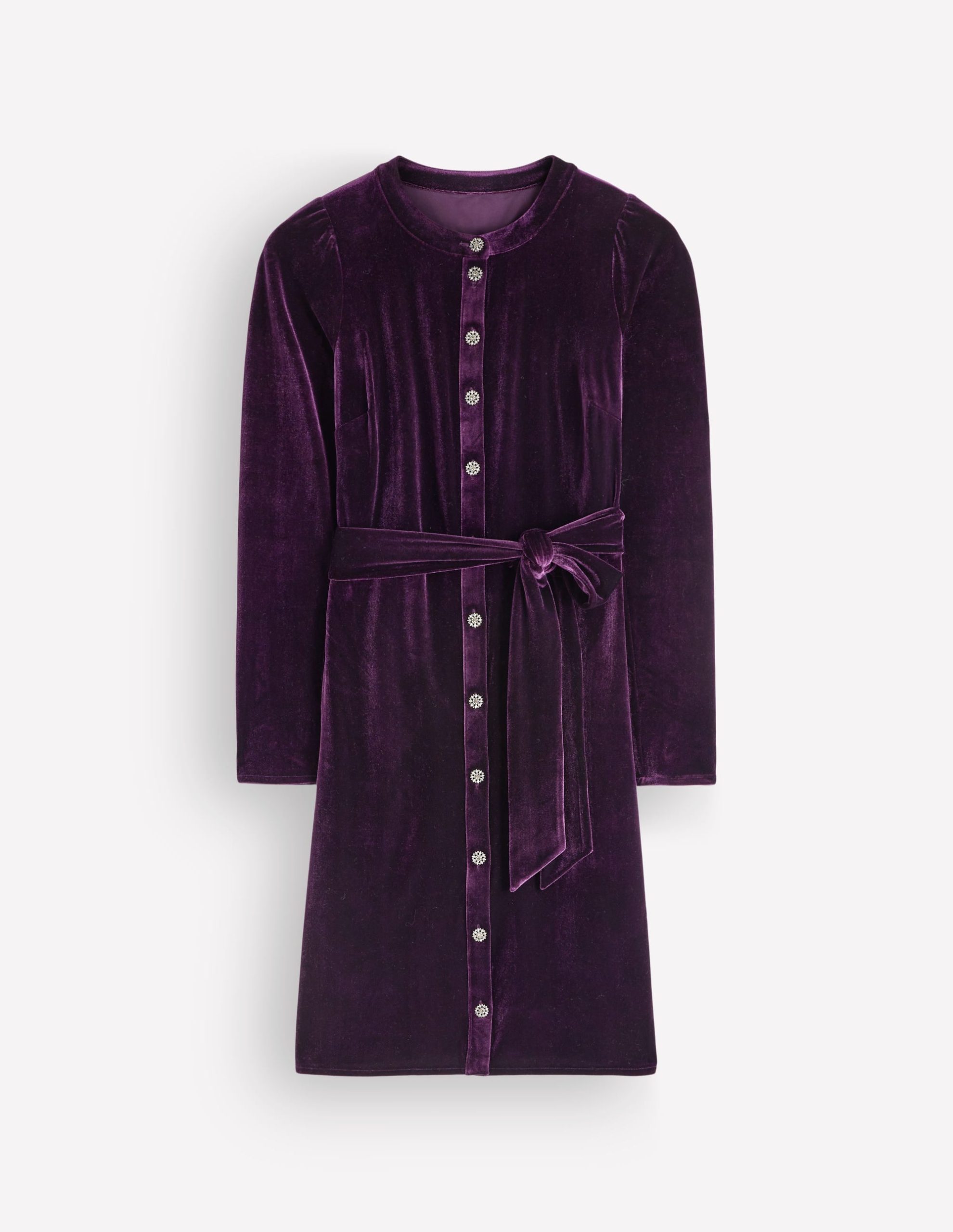 Honor Short Velvet Dress-Nightshade - Image 5