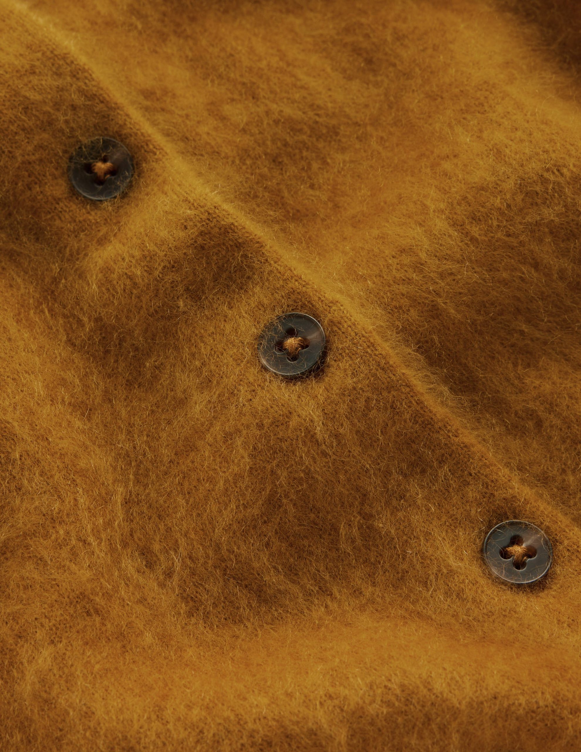 Kat Brushed Cashmere Cardigan-Toffee Brown - Image 7