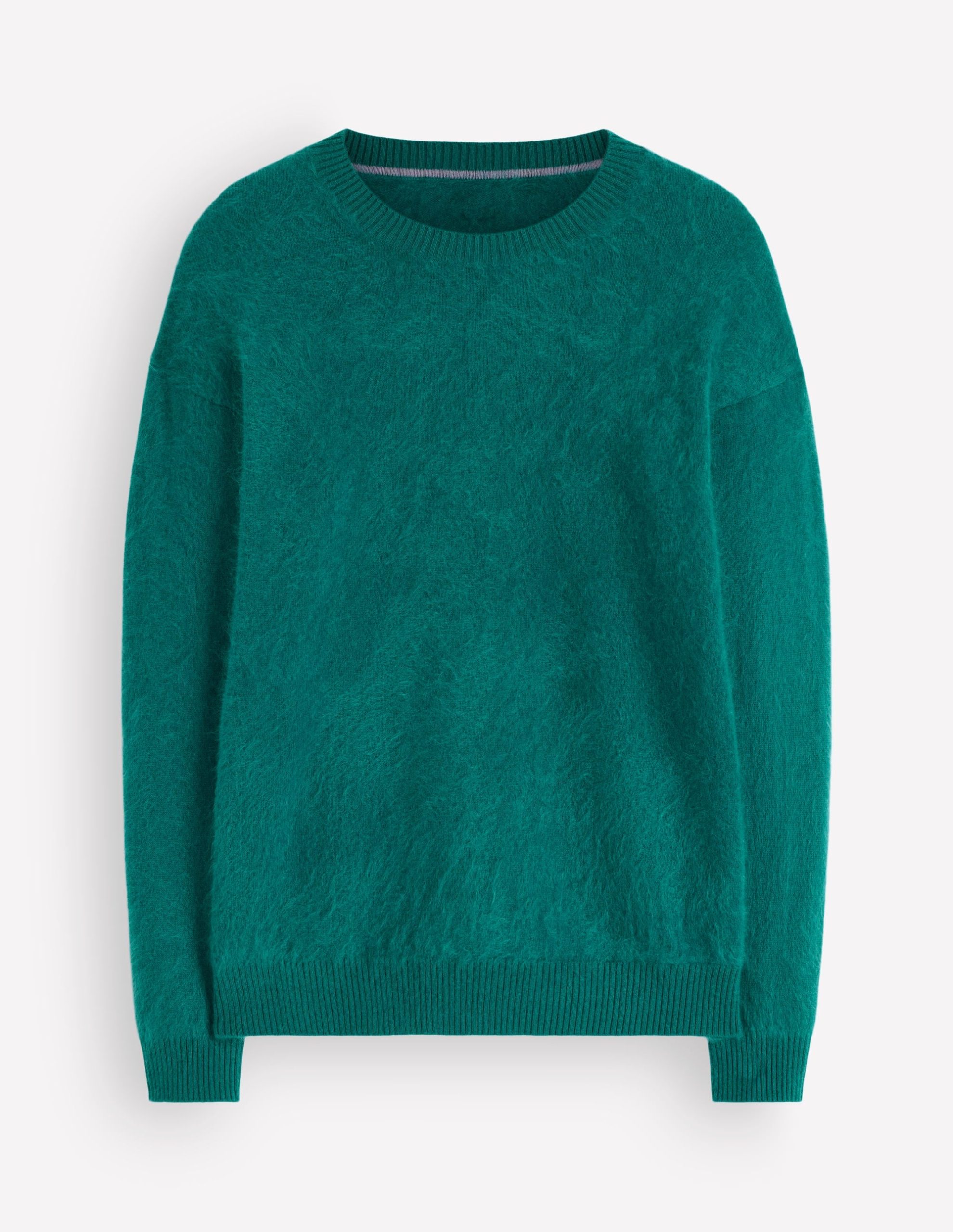 Kat Brushed Cashmere Sweater-Deep Sea Depths - Image 5