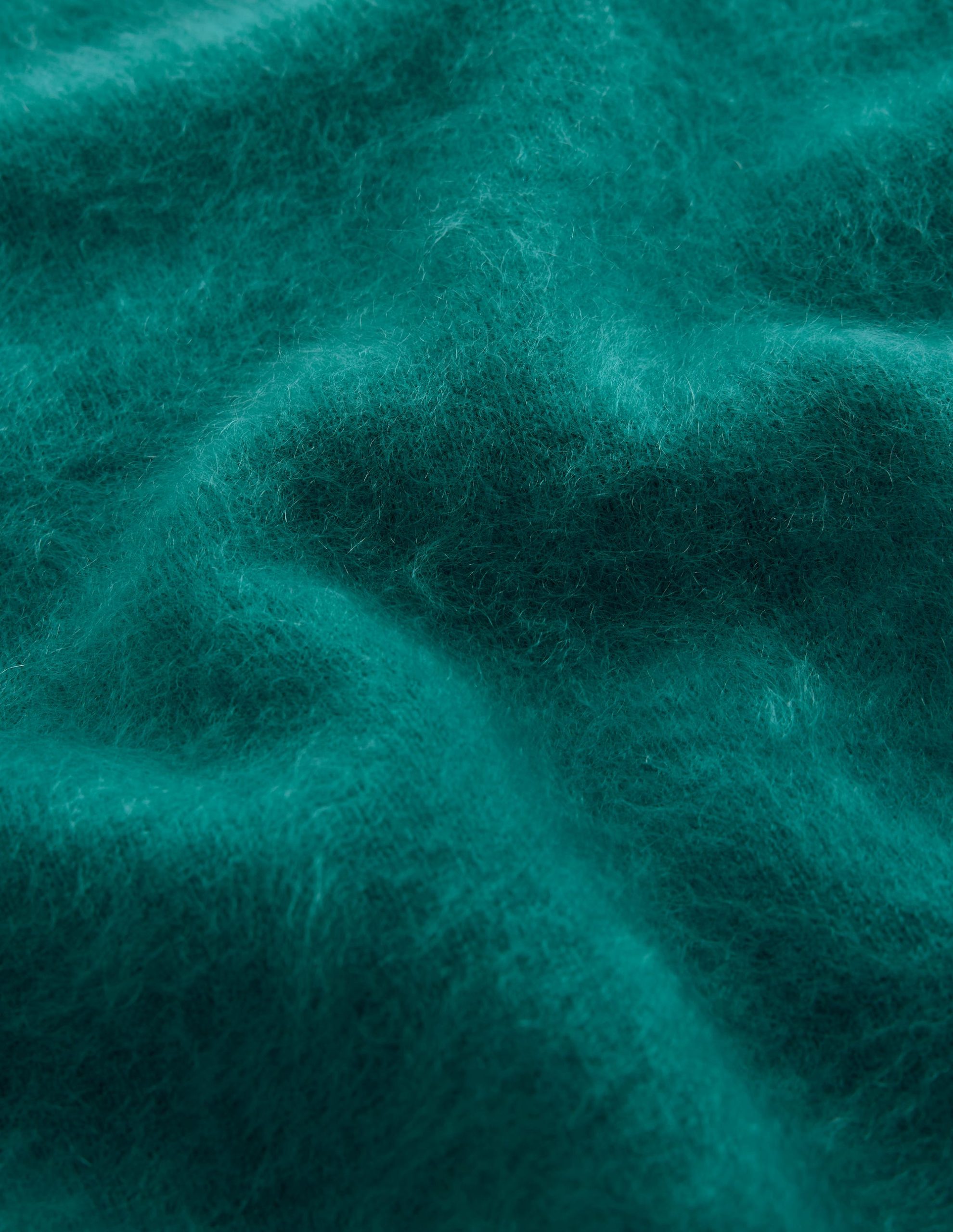 Kat Brushed Cashmere Sweater-Deep Sea Depths - Image 6