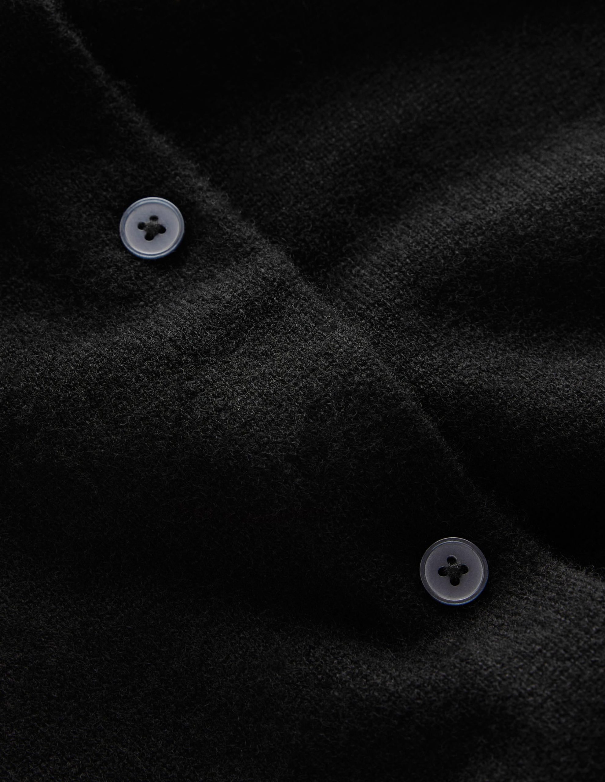 Elsie Cashmere Crew Cardigan-Black - Image 6