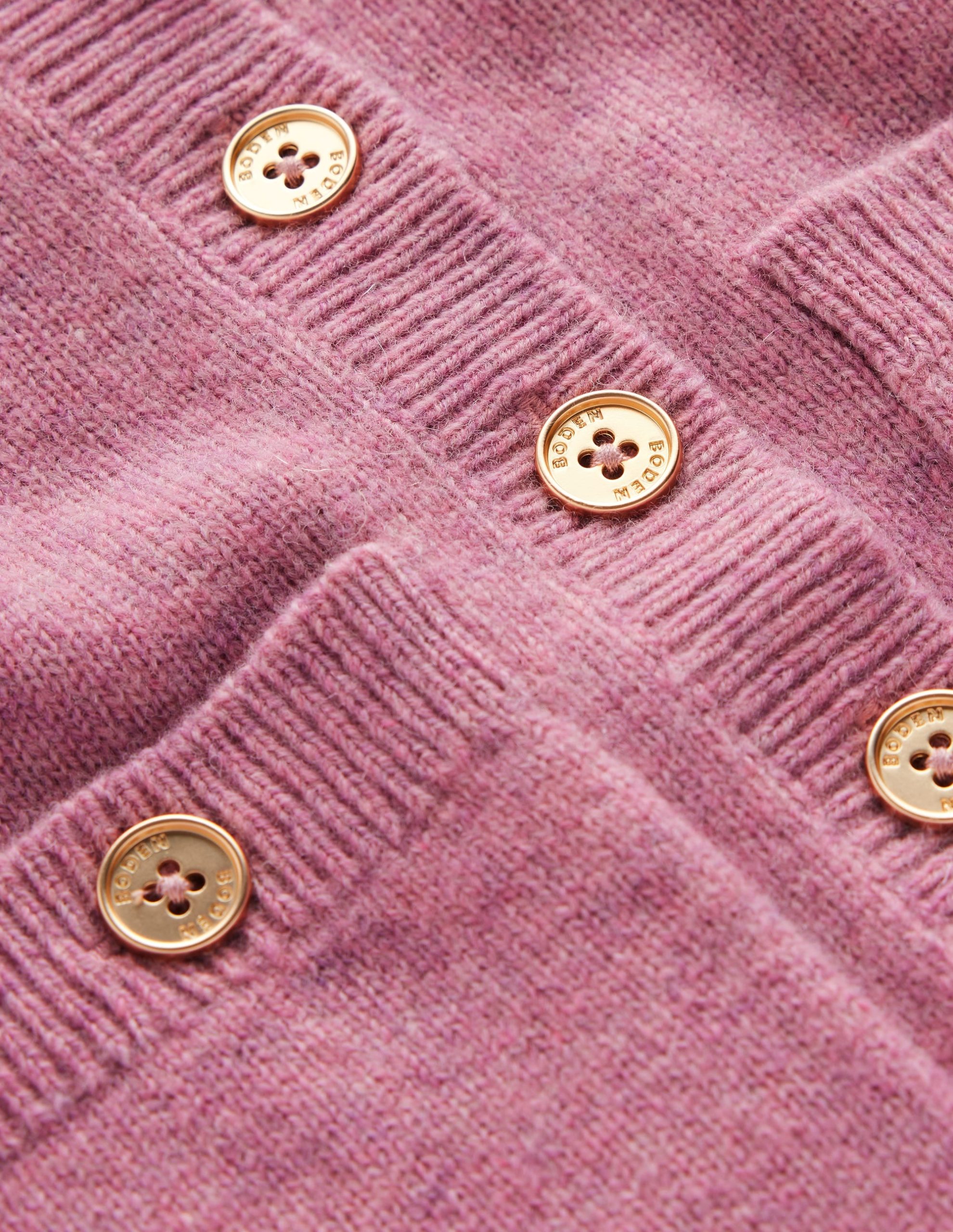 Marianne Merino Wool Sweater-Pink Heather - Image 6