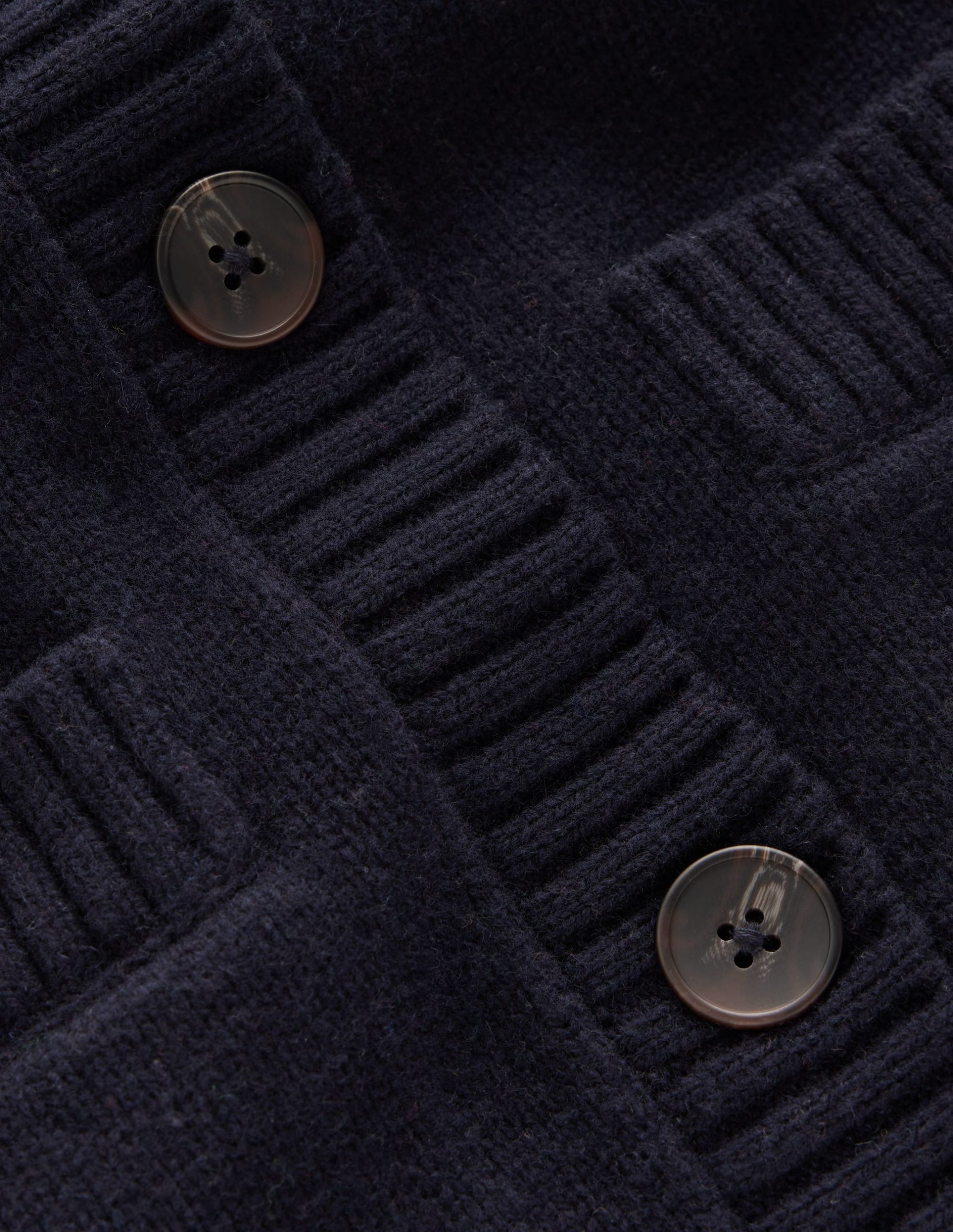 Marta Merino Wool Waistcoat-Navy - Image 9