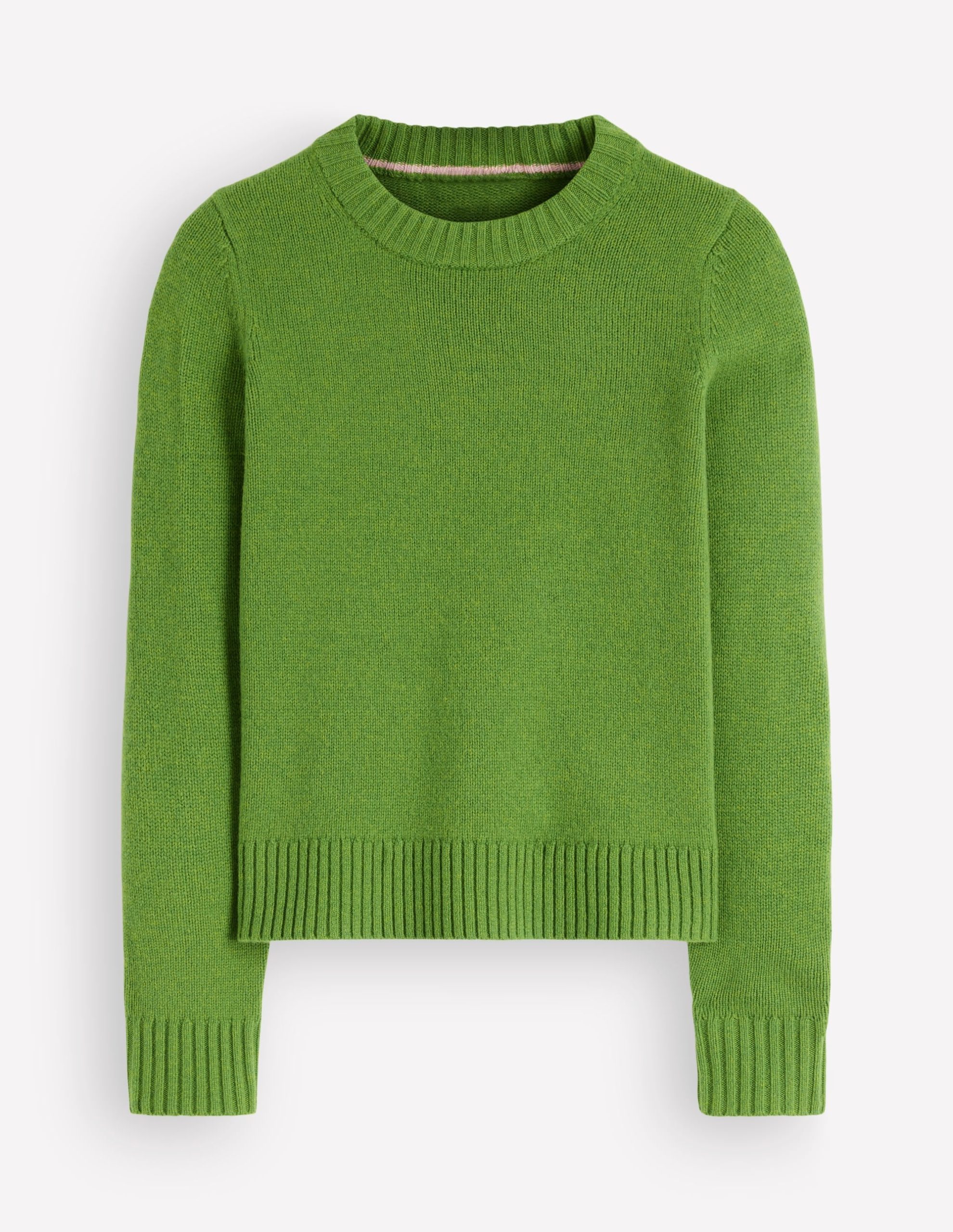 Marta Merino Wool Crew Sweater-Juicy Apple - Image 5