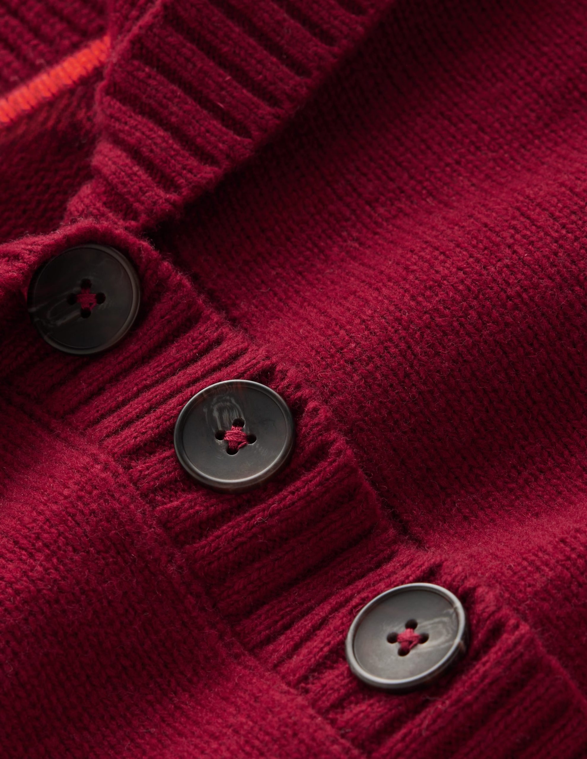 Marta Merino Wool Sailor Top-Pinotage - Image 8