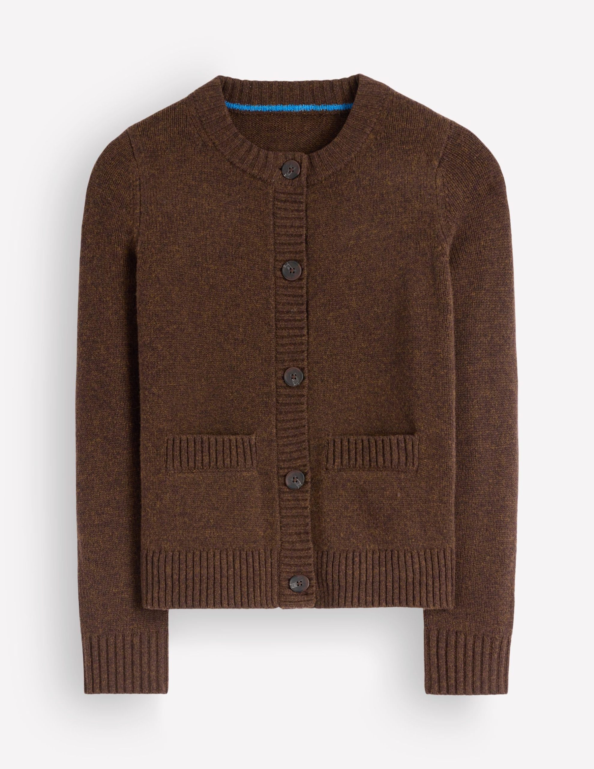 Marta Merino Wool Cardigan-Raw Umber - Image 6