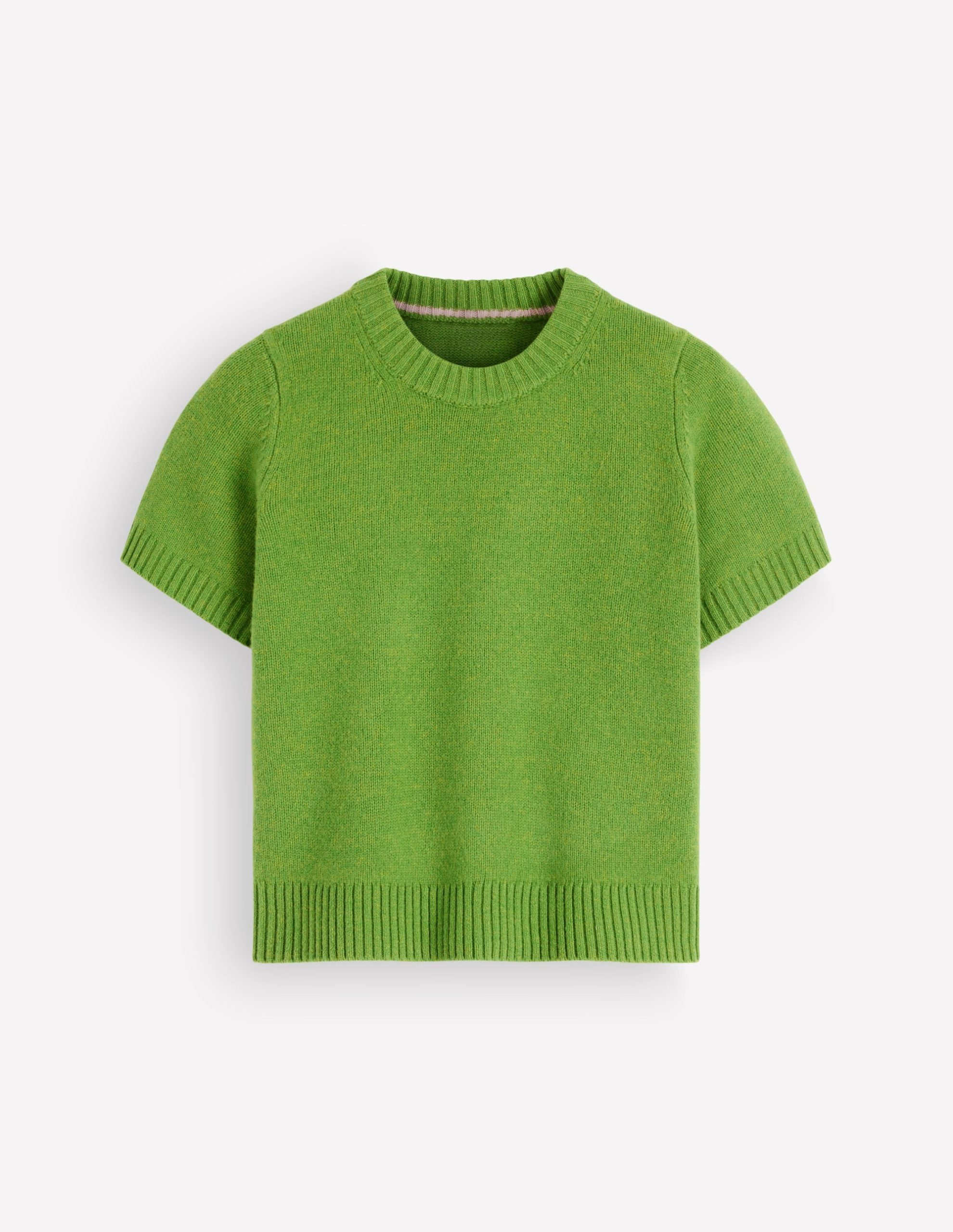 Marta Merino Wool T-shirt-Juicy Apple - Image 7