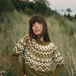 Mae Fair Isle Knitted Sweater-Cross Country