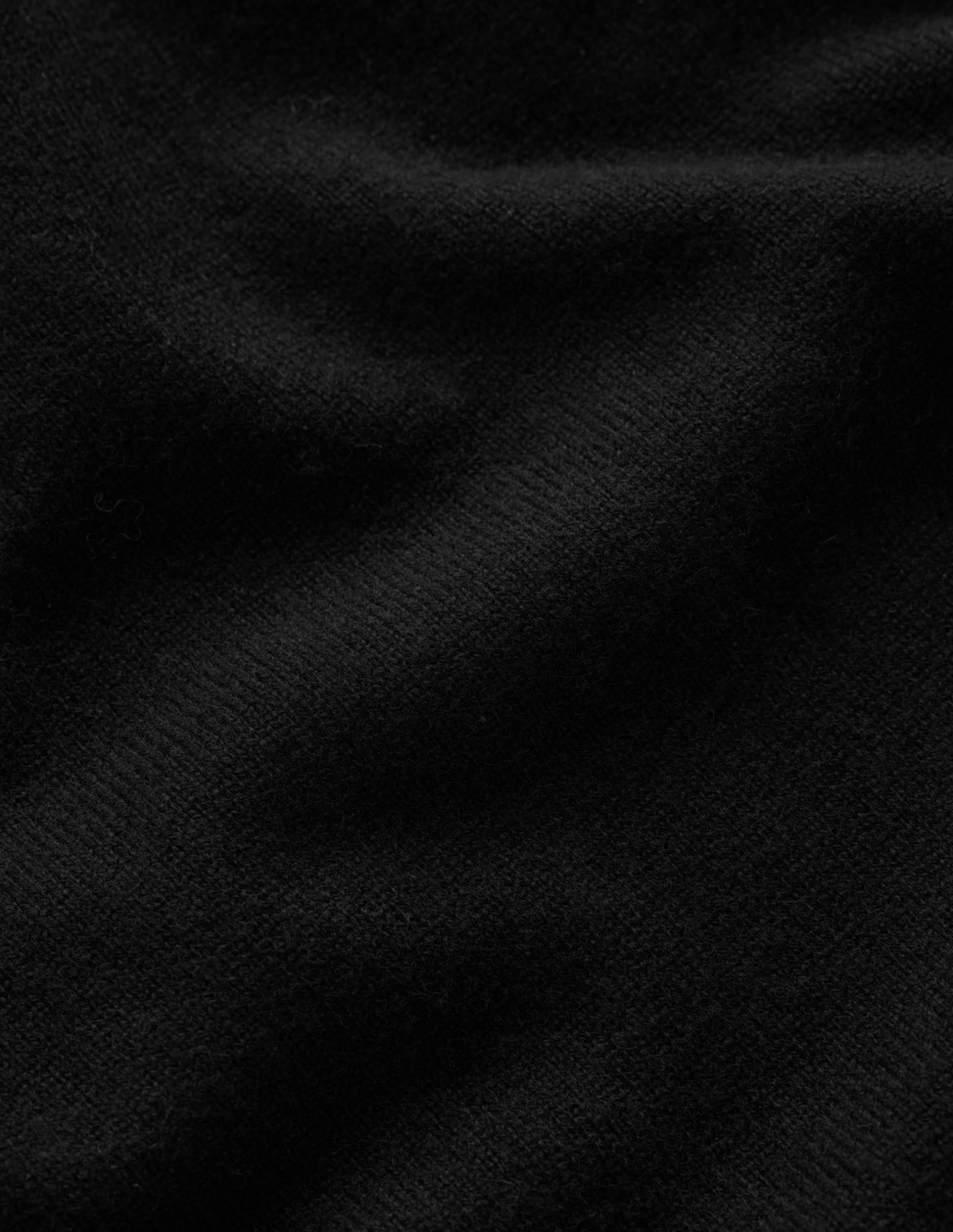 Elsie Cashmere Roll Neck-Black - Image 6
