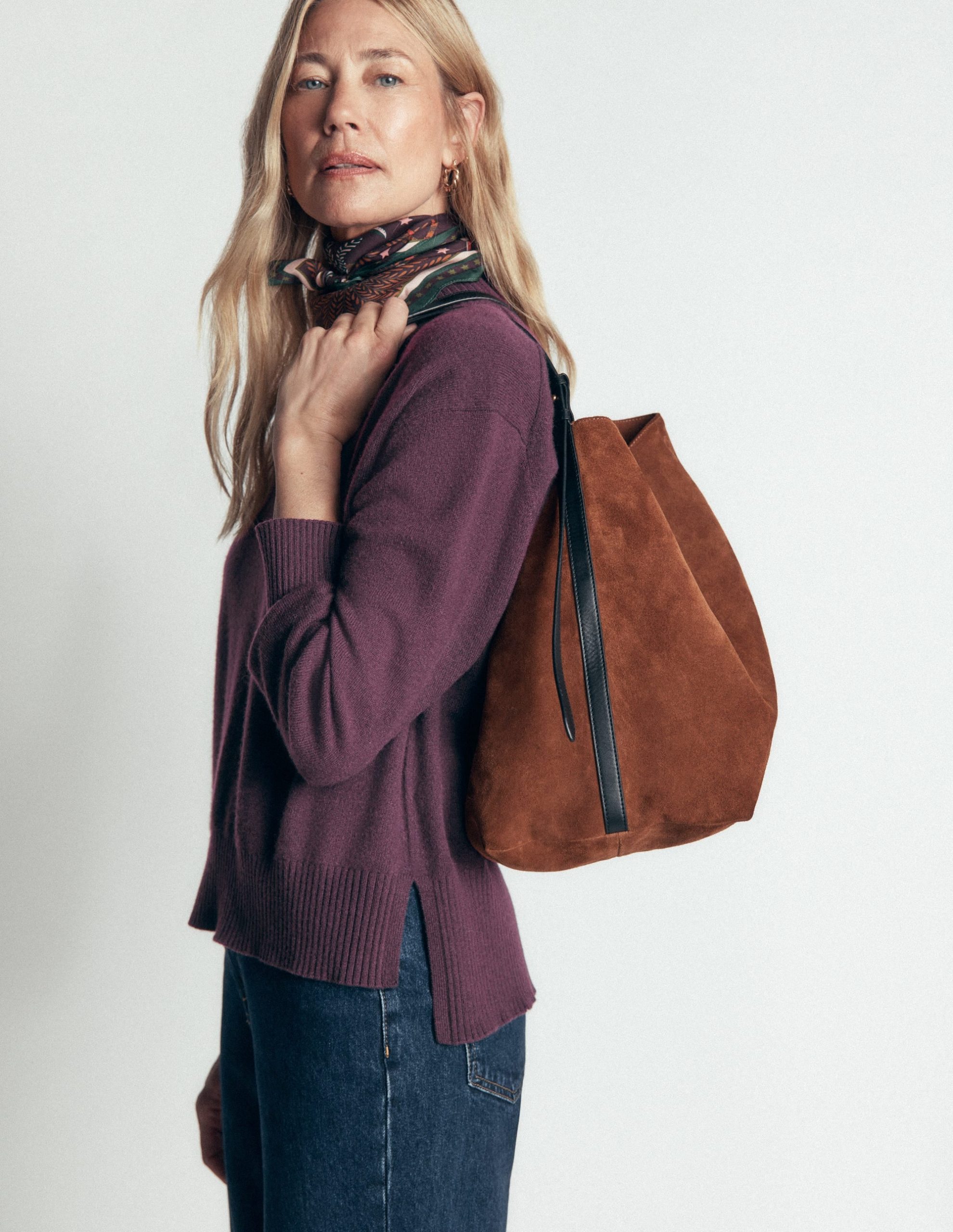 Fay Cashmere Crew Neck Sweater-Winetasting - Image 6