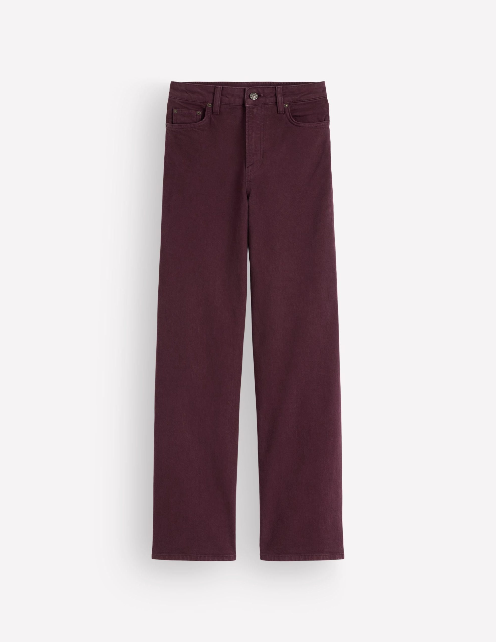 High Rise Column Leg Jeans-Wine Tasting - Image 6
