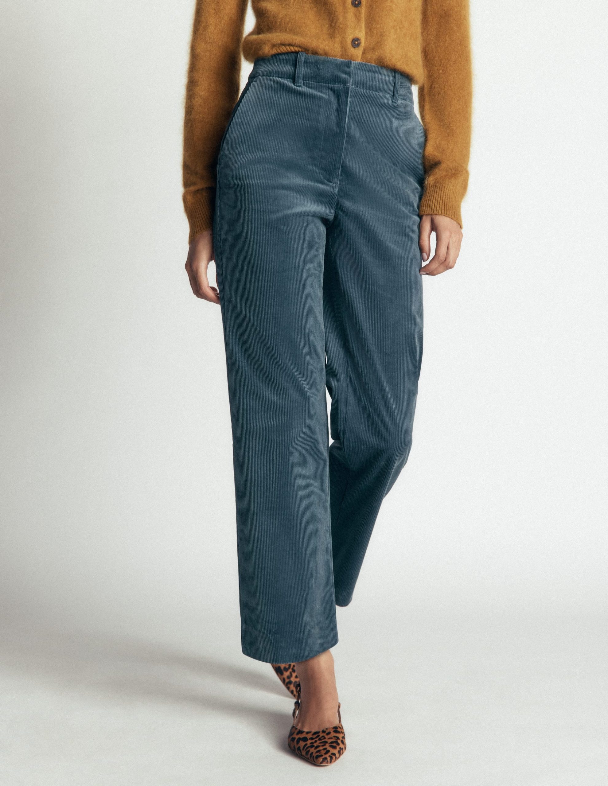 Canonbury Cord Pants-Storm Blue - Image 5