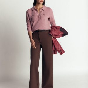 Belgravia Ponte Pants-Bitter Chocolate