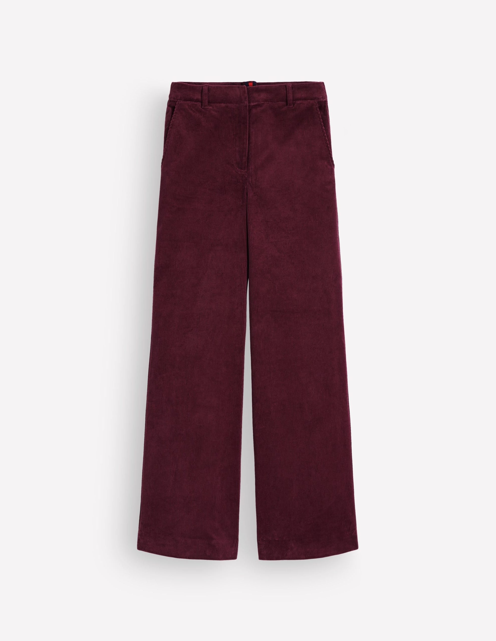 Belgravia Cord Pants-Dark Crimson - Image 8