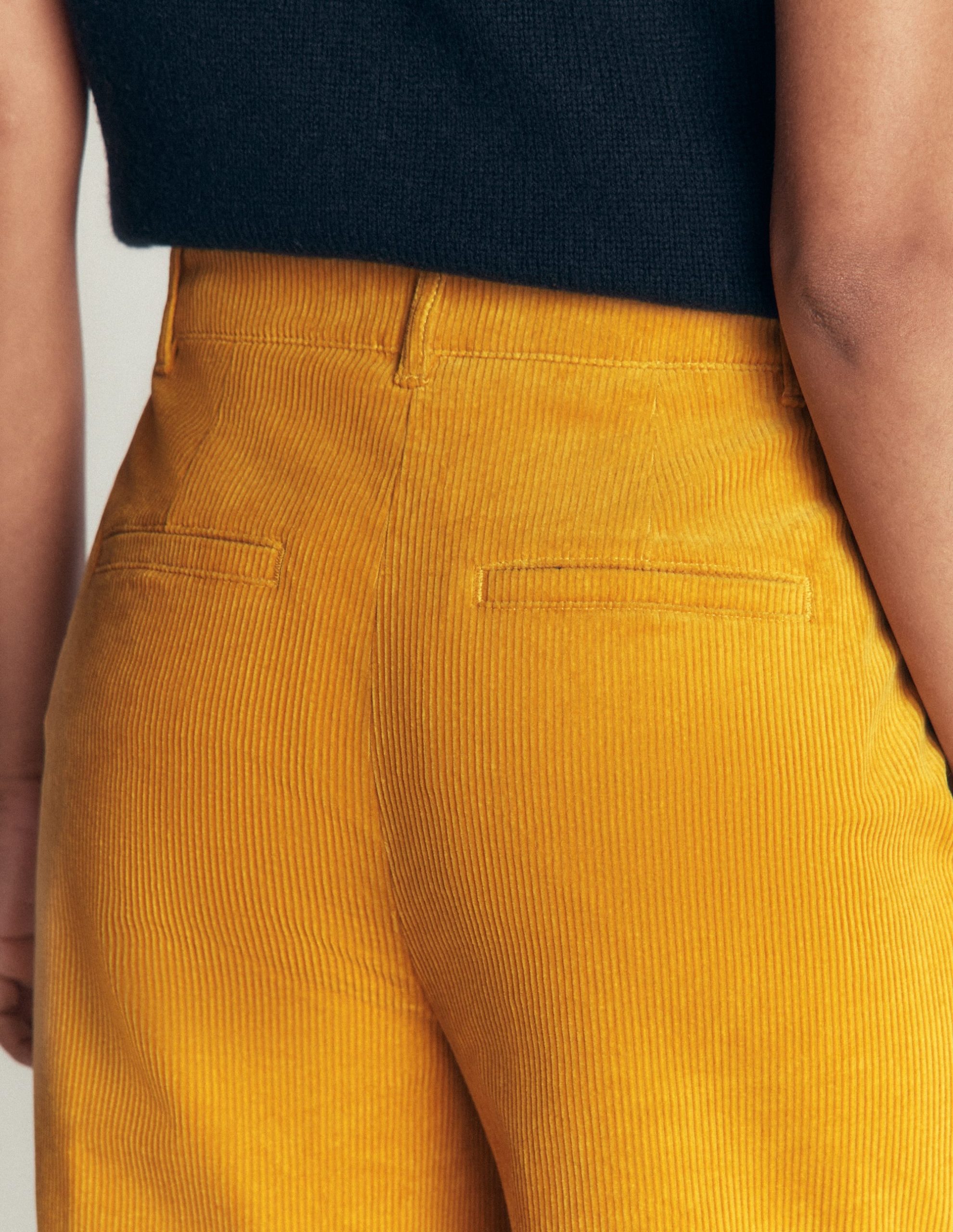 Belgravia Cord Pants-Golden Rye - Image 3