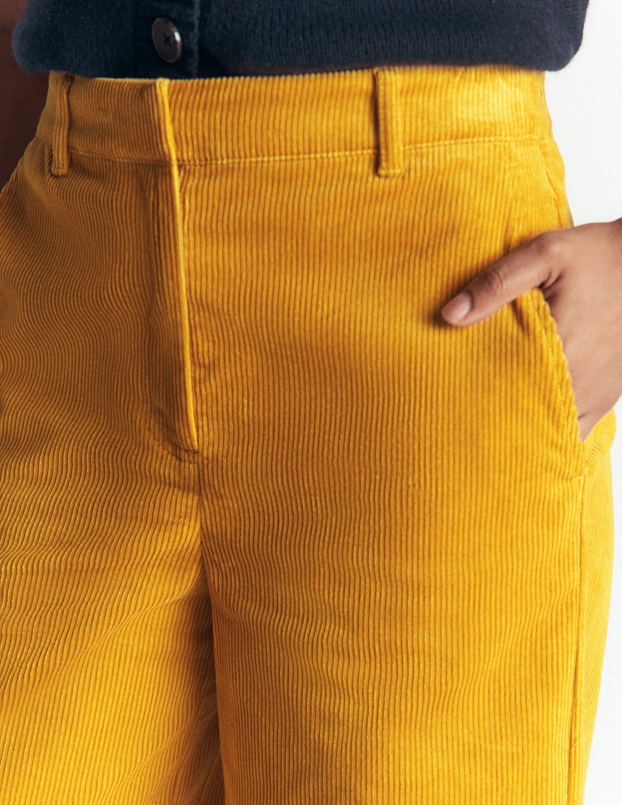 Belgravia Cord Pants-Golden Rye - Image 7