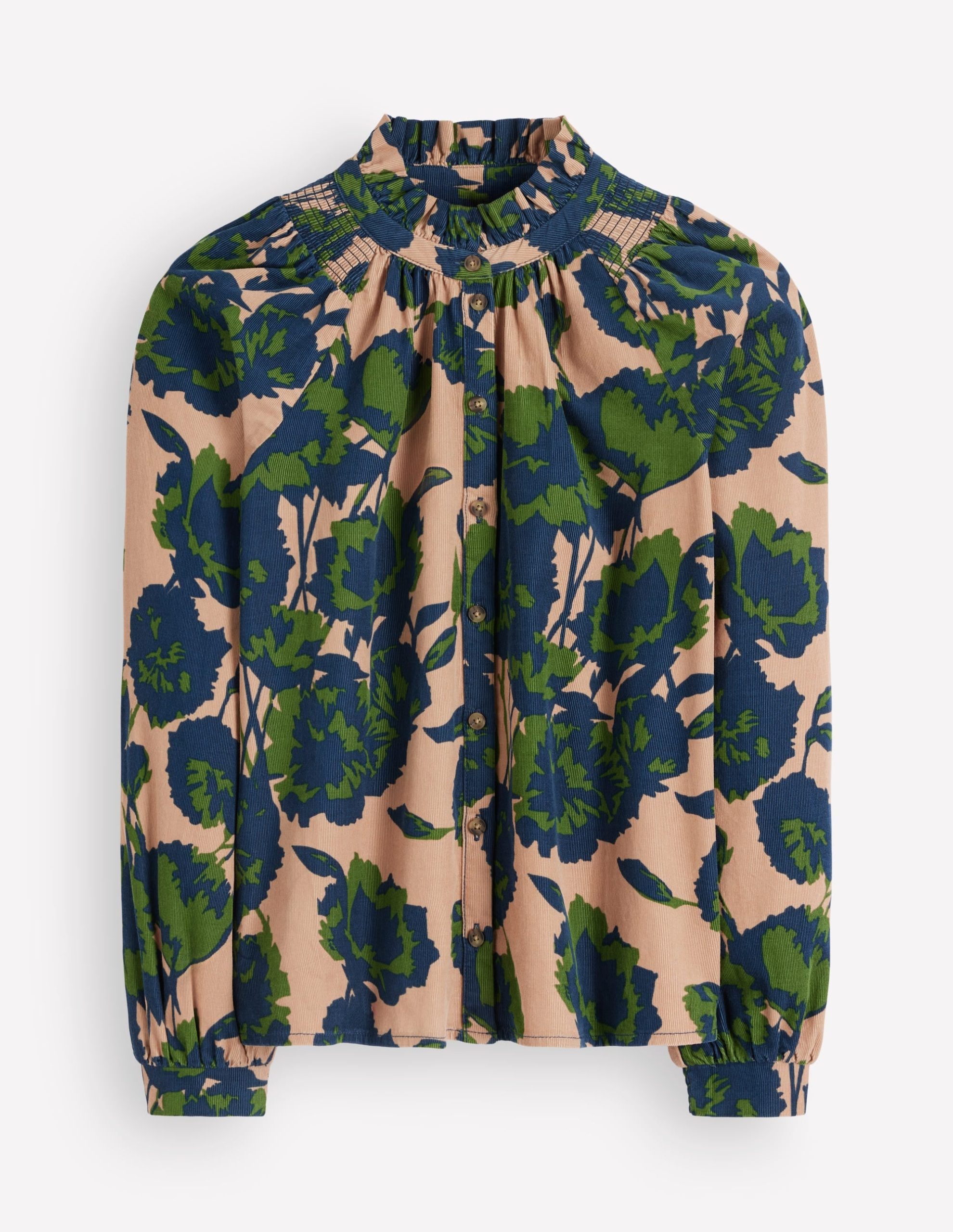 Erica Frill Cord Top-Cappuccino. Forest Breeze - Image 7