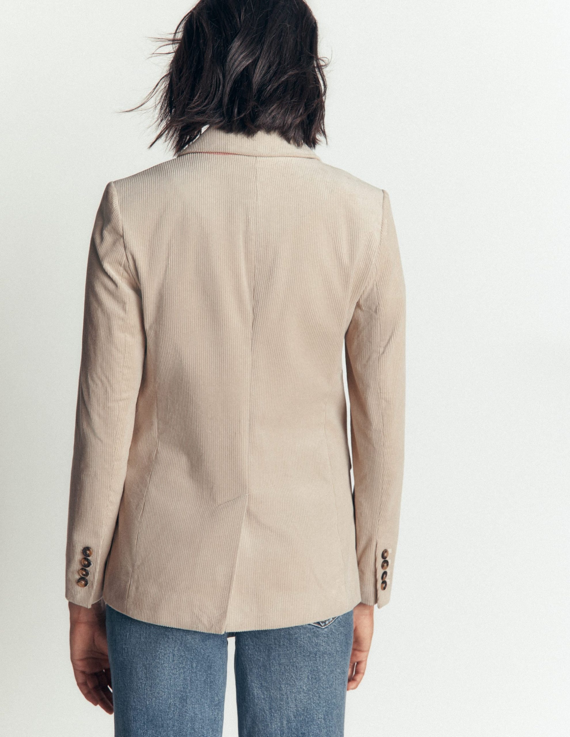 Stamford Cord Blazer-Latte - Image 4