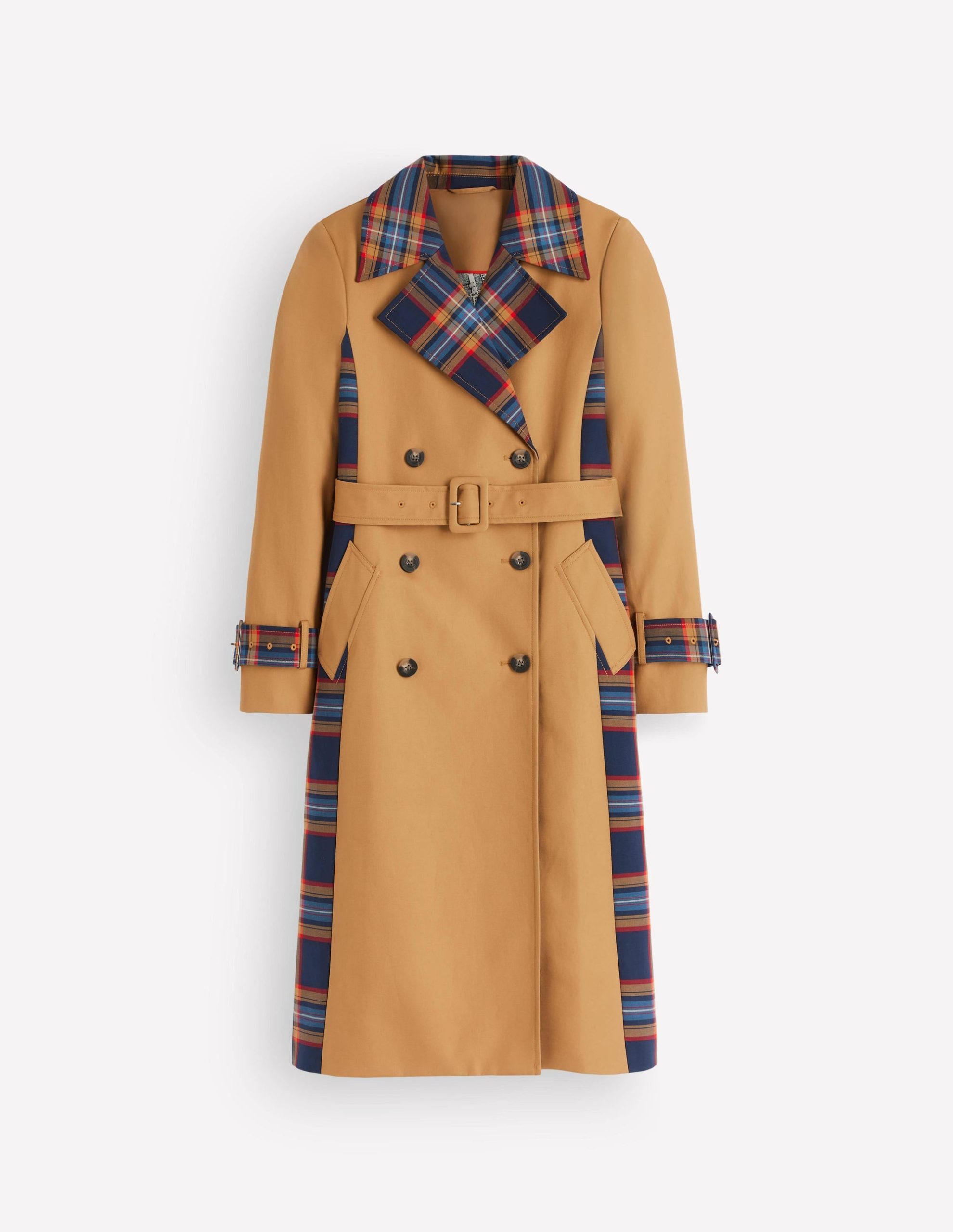 Double Breasted Trench-Camel - Image 9