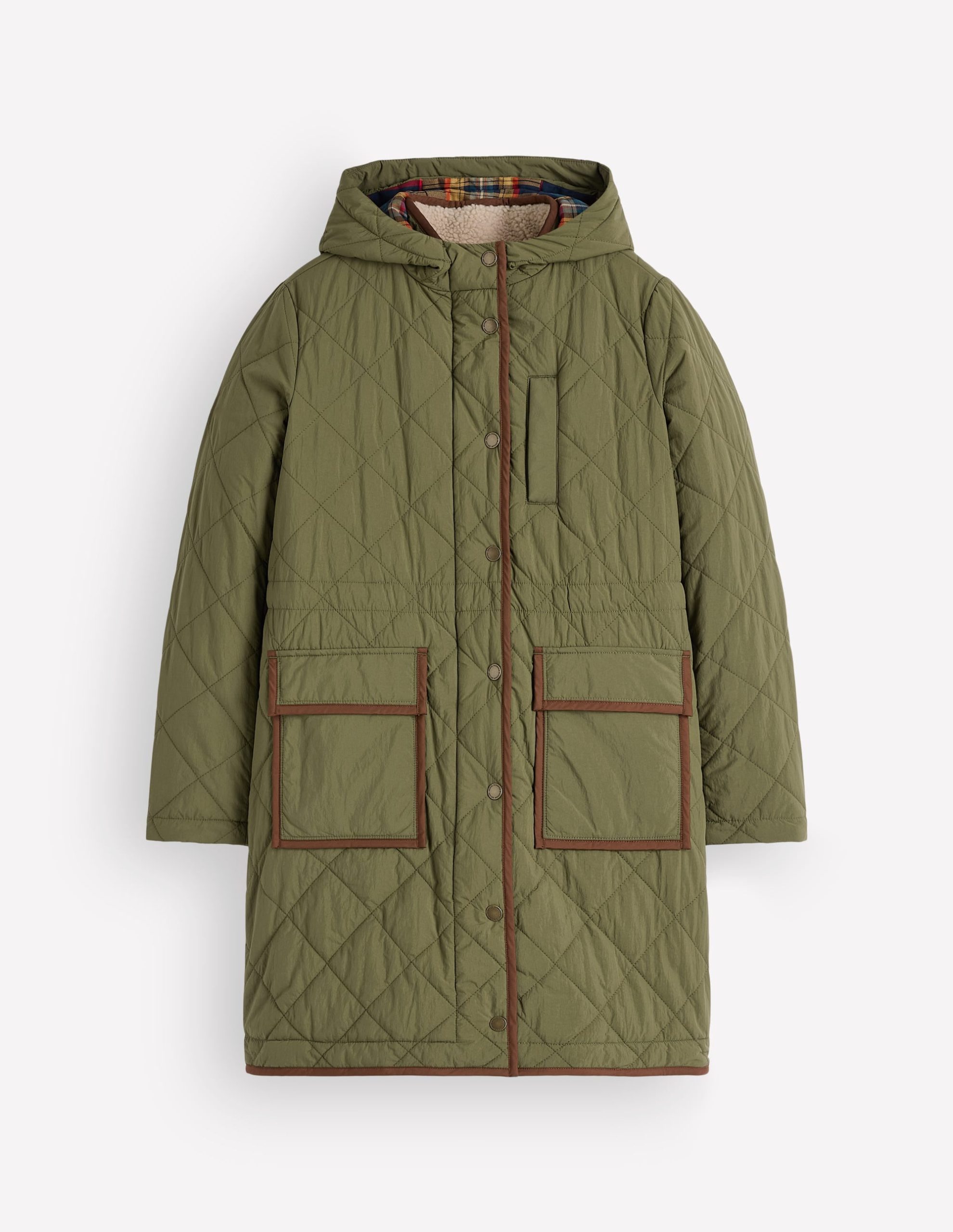 Quilted 4-in-1 Parka-Woodland Green - Image 10