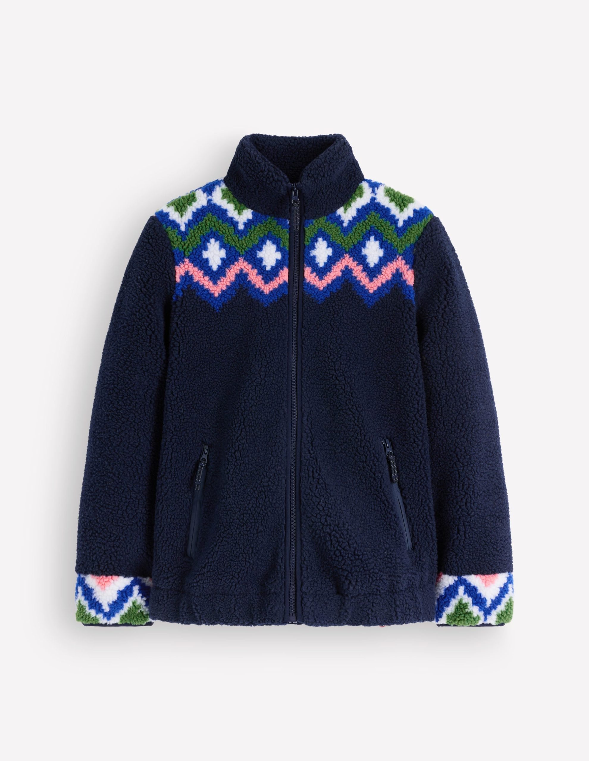 Alnwick Borg Jacket-French Navy. Geo Dream - Image 6