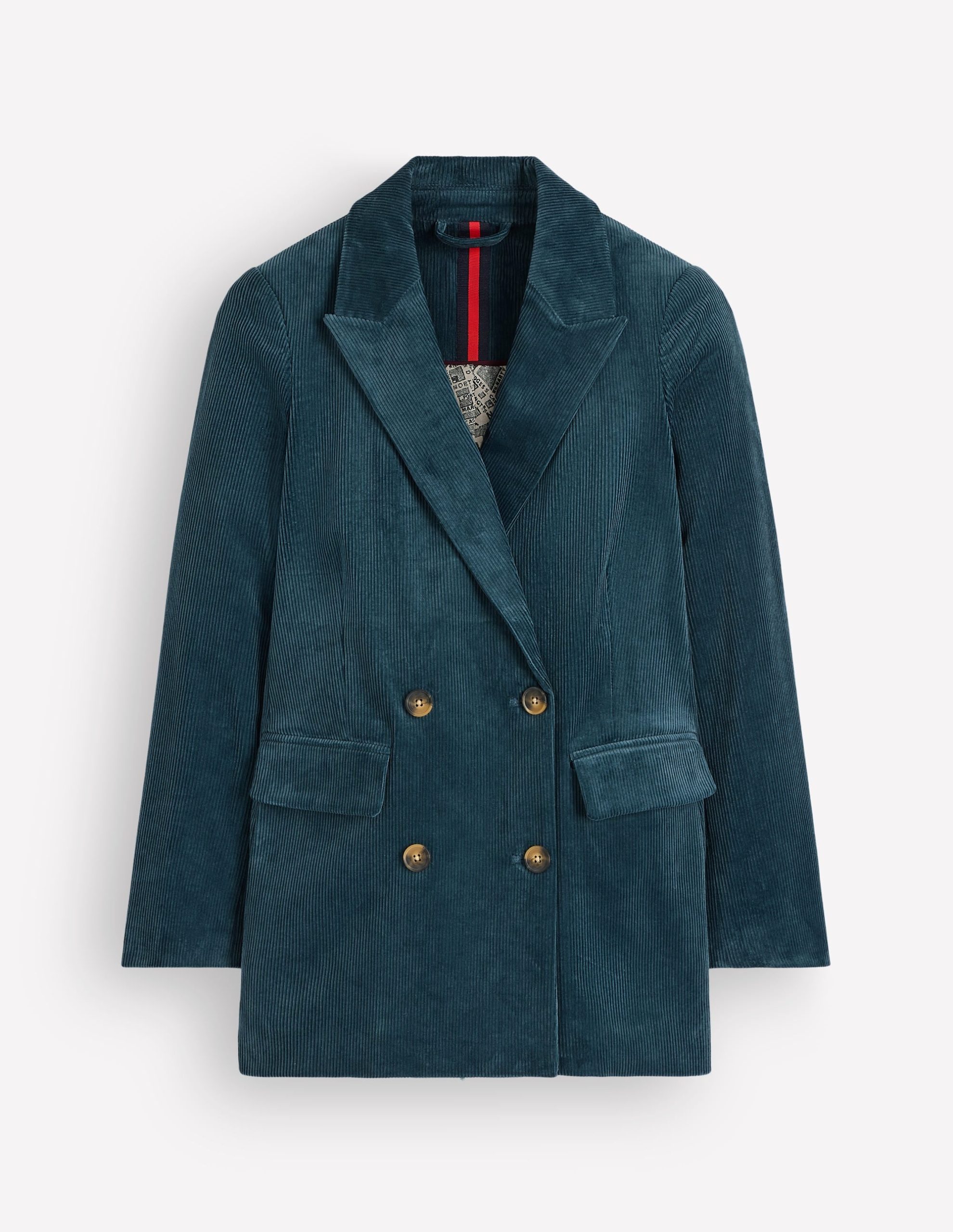 Double Breasted Blazer-Storm Blue - Image 9